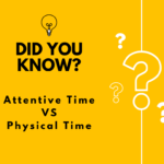 Did you KNOW? Attentive time vs Physical time